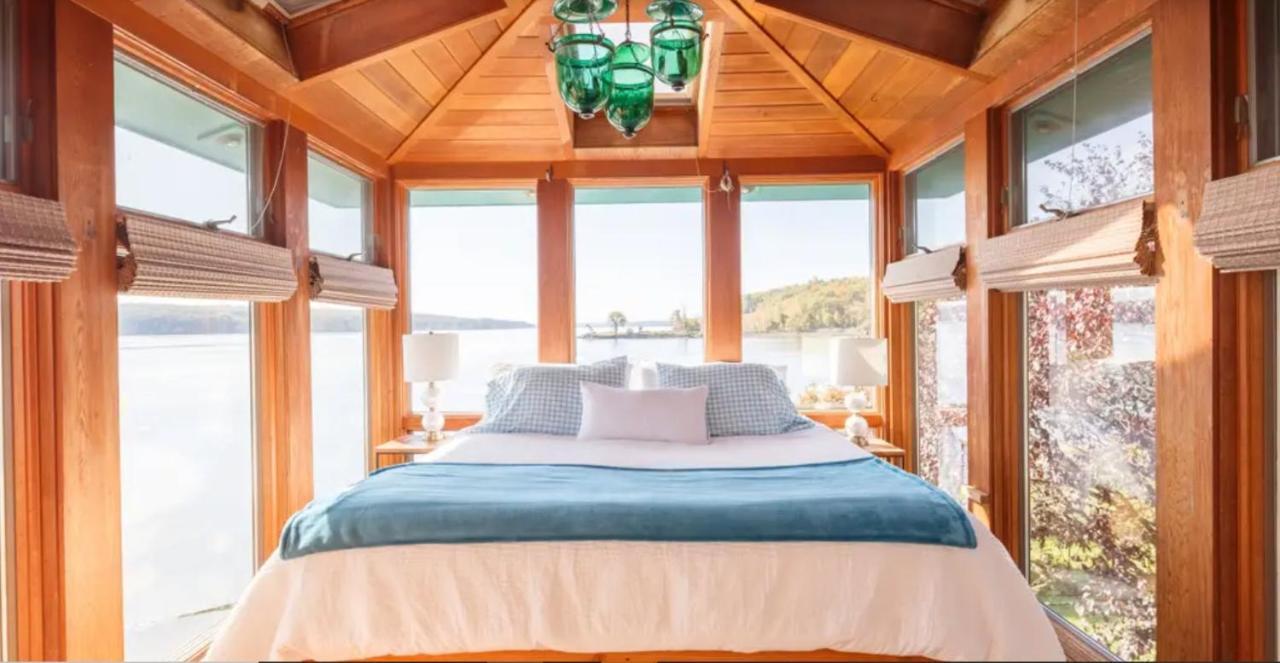 Hudson Riverfront Home Катскилл Экстерьер фото
