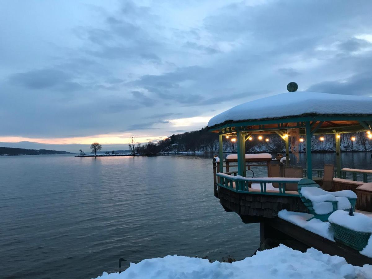 Hudson Riverfront Home Катскилл Экстерьер фото