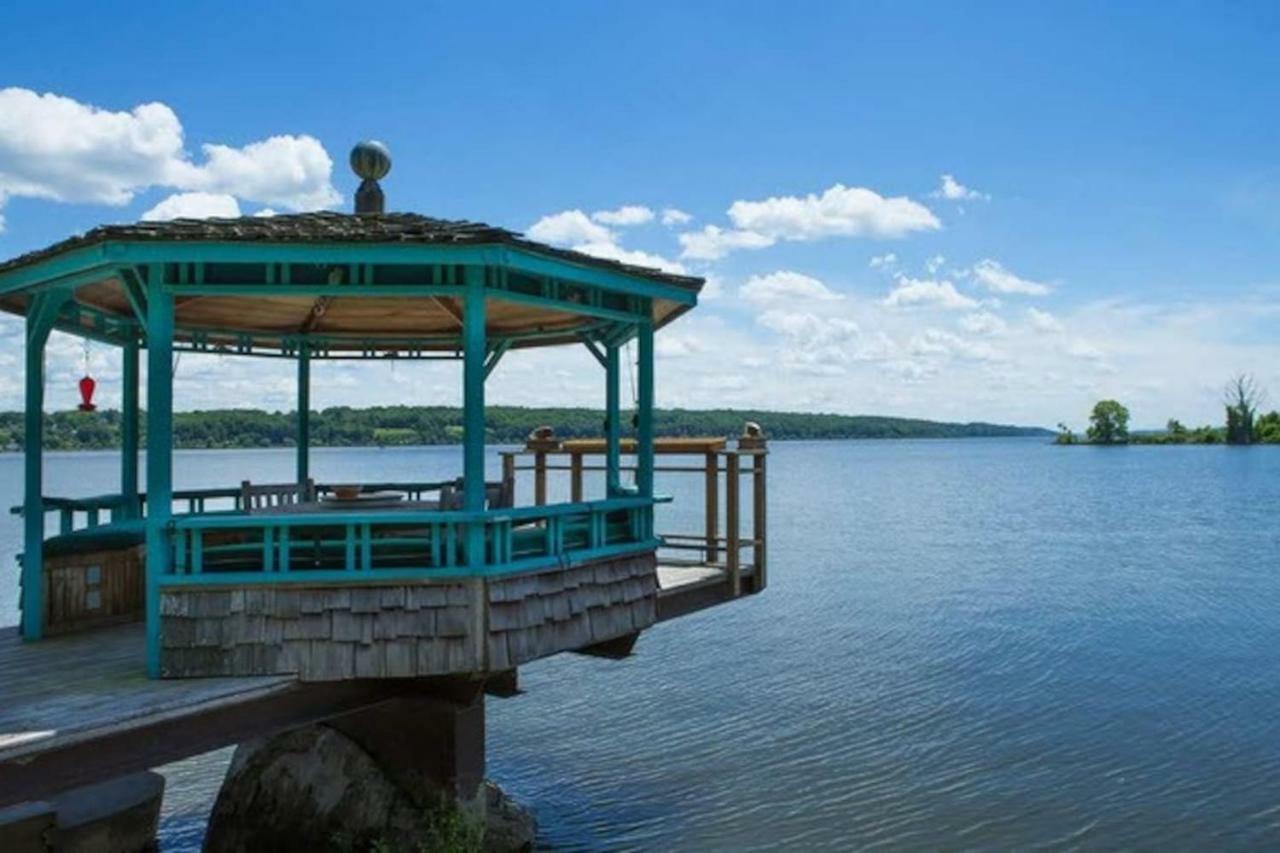 Hudson Riverfront Home Катскилл Экстерьер фото
