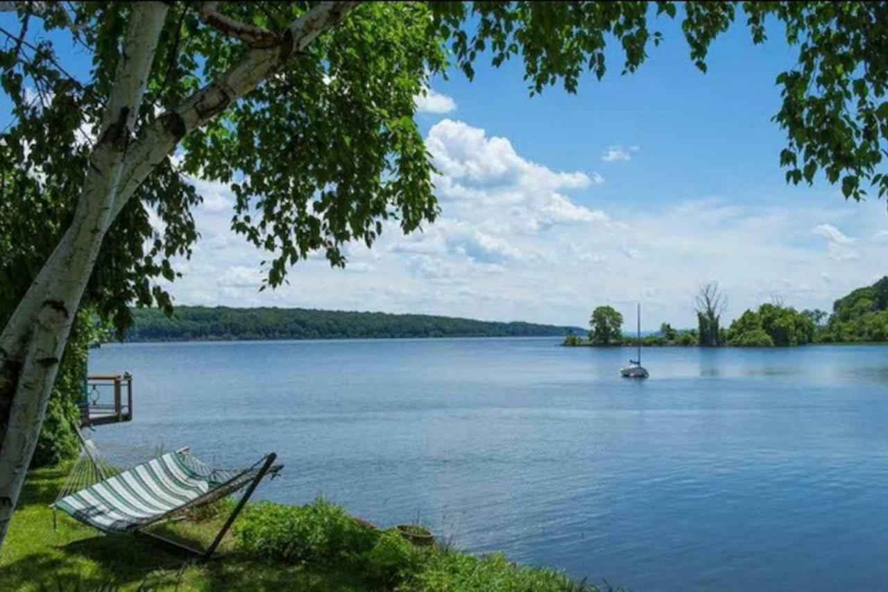 Hudson Riverfront Home Катскилл Экстерьер фото